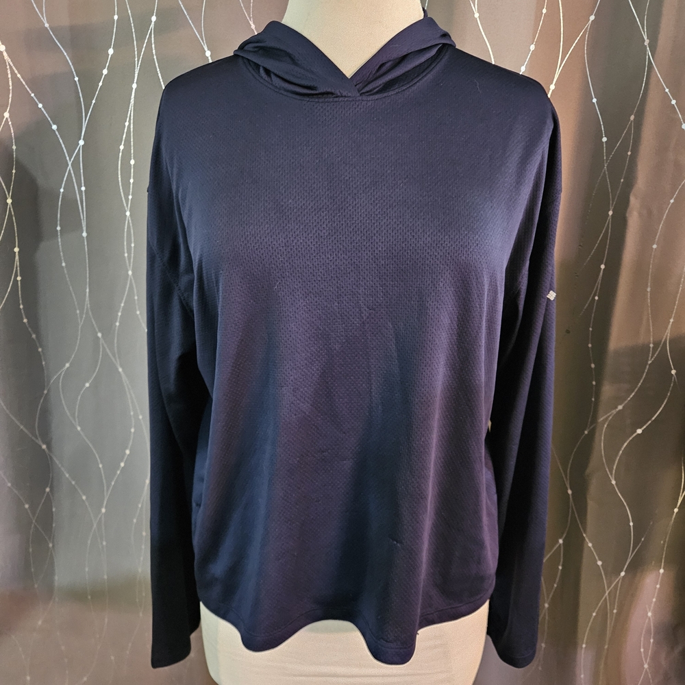 Columbia‎ PFG Solar Stream Hoodie Women's Size L #2078291 READ